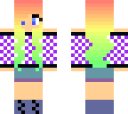 rainbow girl