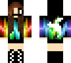 rainbow girl