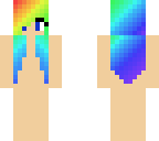 rainbow hair base