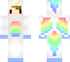 rainbow unicorn boy