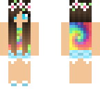 tie dye girl