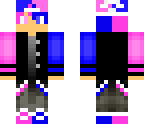 blue and pink boy