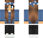 blue girl