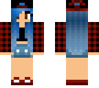 blue girl