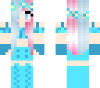blue girl