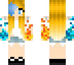 blue hair