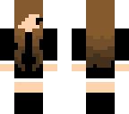 chibi with brown hair