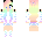 cute rainbow kitty girl