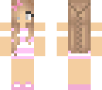 girly pink swim