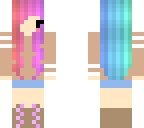 me have rainbow hair edit