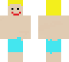 mijn server skin zwemmen