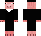 nice pig with hat