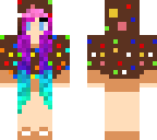 ombre hair donut girl