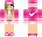 pink nike girl - edited