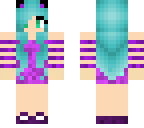 purple and blue