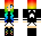 rainbow creeper girl