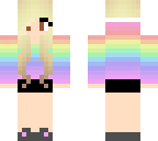 rainbow girl