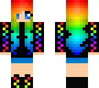 rainbow girl