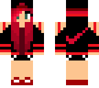 red nike girl edit