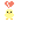 sad baby chick
