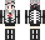skele hoodie girl