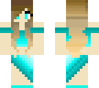 teal beach girl