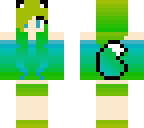 blue green fox