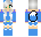 blue wolf girl