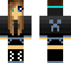 cute creeper girl