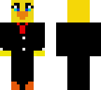 duckie in a suit