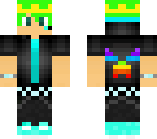 dyed hair king