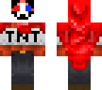 exploding panda tnt with stache