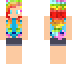 my first rainbow skin