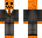 pumpkin in a tux