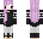 purple emo chibi