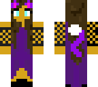 purple prom cat