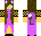 purple prom kitty