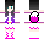 purple wolf girl