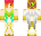 rainbow and gold angel