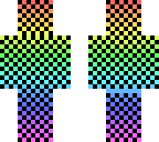 rainbow checker