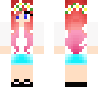 red hair flower girl