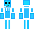 the blue slime guy