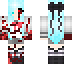 anime yandere bloody eye girl