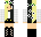 blond black long hair version