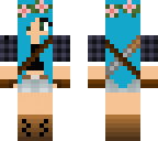 blue hair maze runner girl