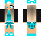 cute darck blue tomboy