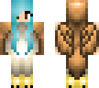 edit of cute owl with blue hair