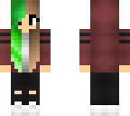 green hair