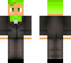 green haired prom boy