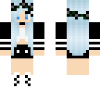 light blue hair